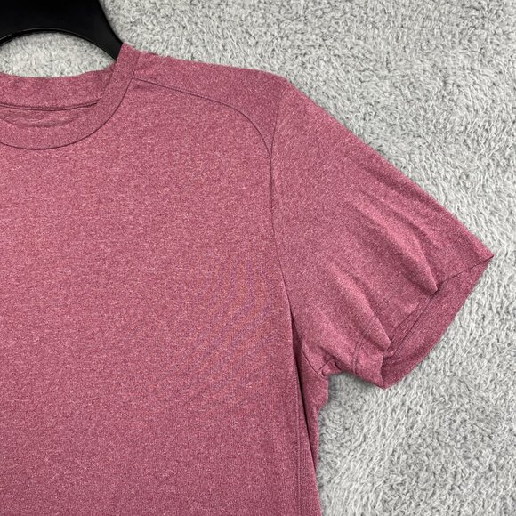 Untuckit T Shirt Mend Medium Light Red Performance Athletic Comfort Tee - Picture 5 of 16
